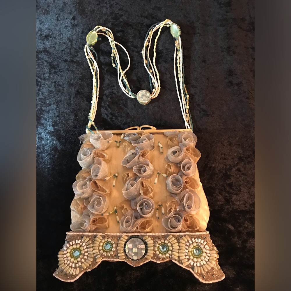Mary Frances Floral Mini Bag